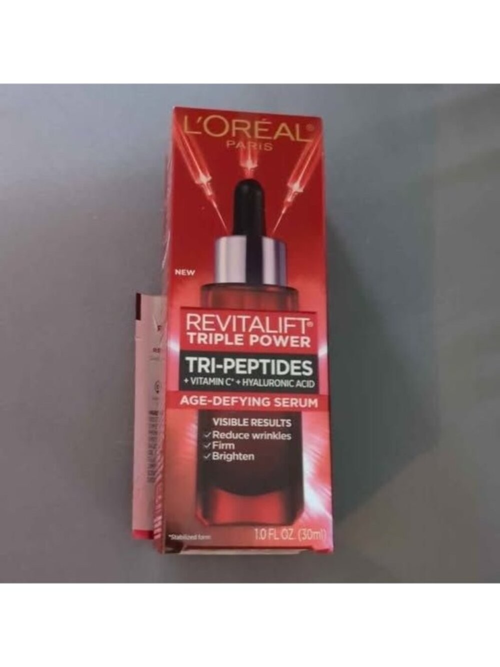 Loreal Revitalift Triple Power Age-Defying Serum 1 oz Tri-Peptides