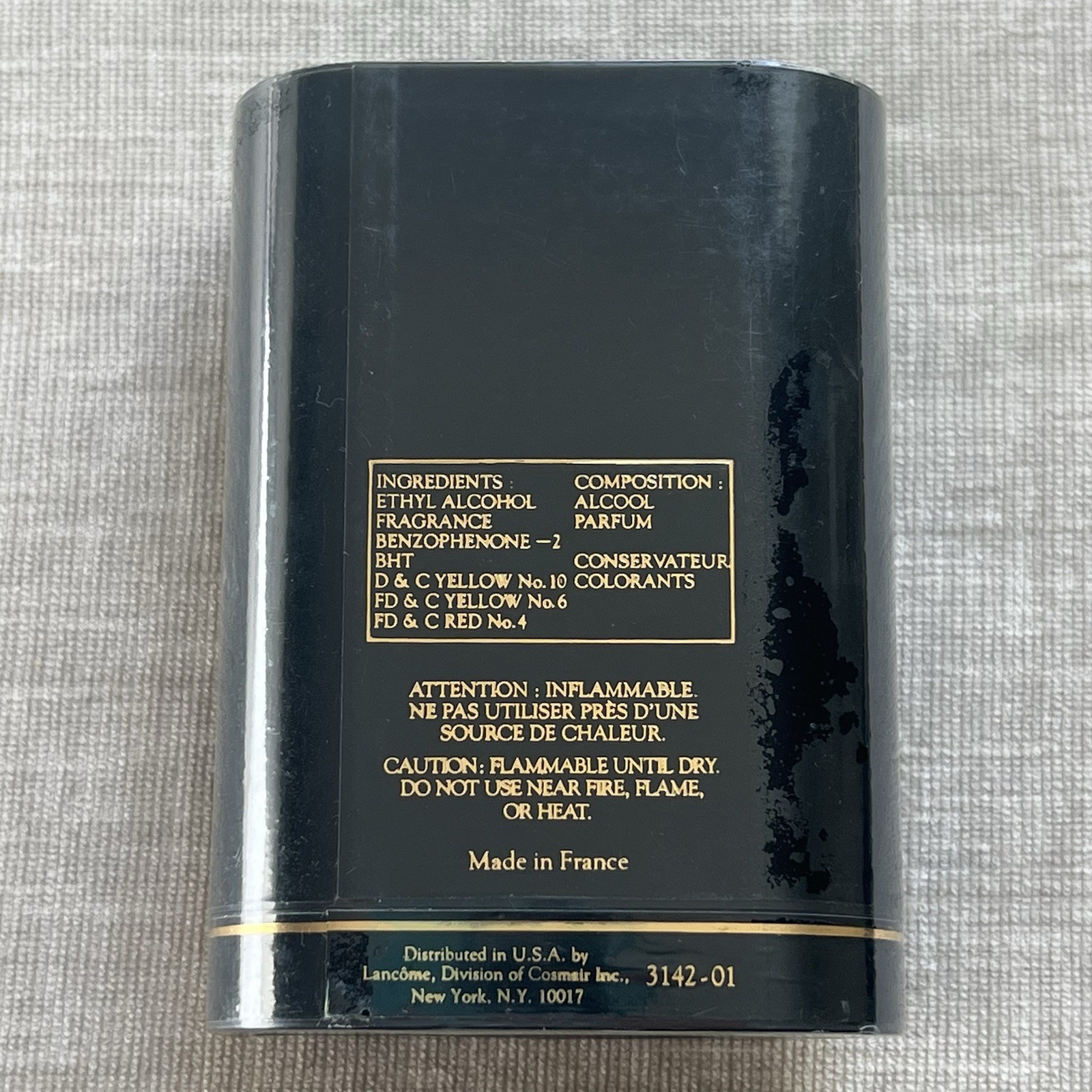 Vintage SEALED Magie Noire Parfum 1/2 fl oz 15 ml LANCOME PARIS 1986