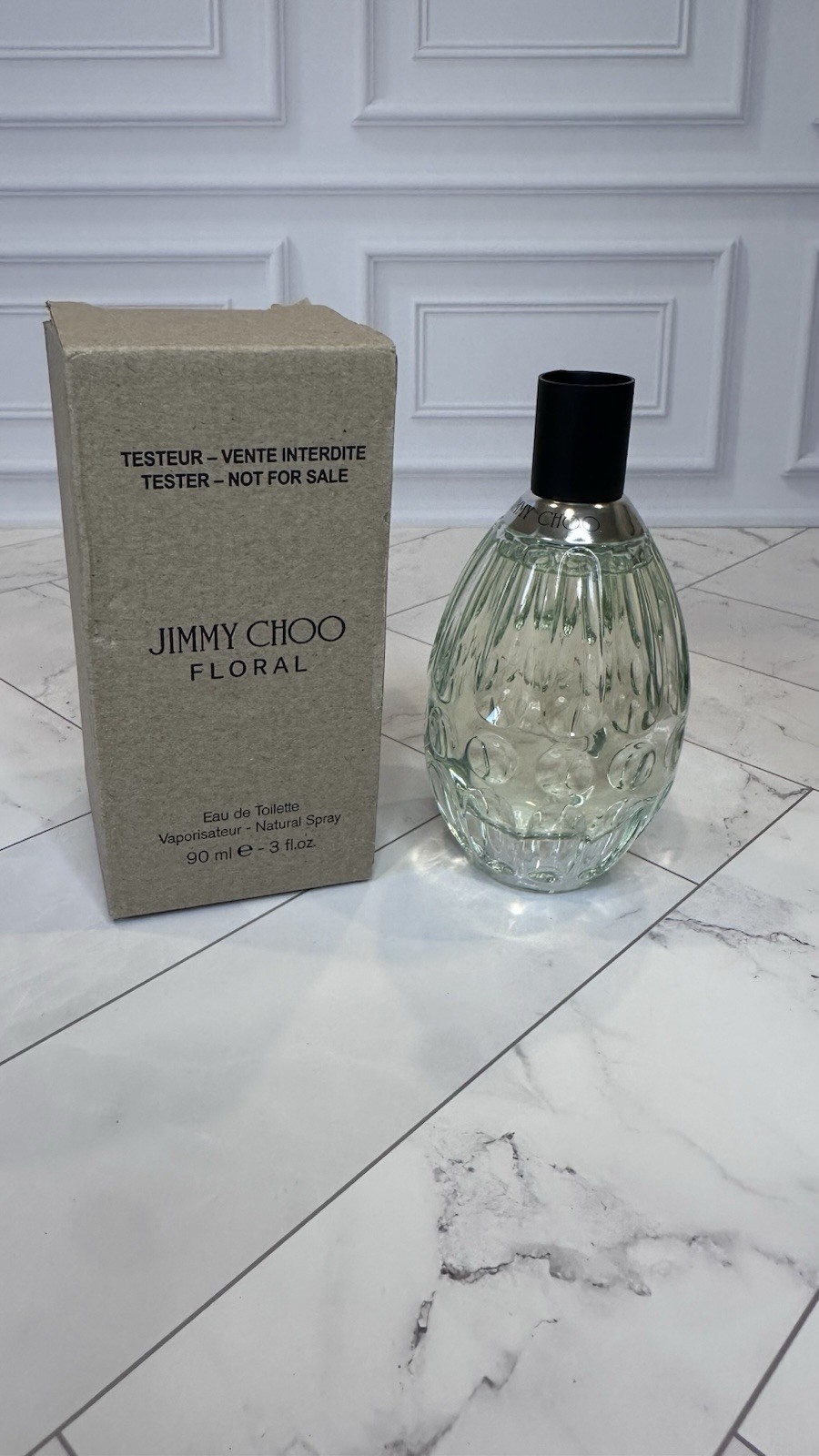 New Jimmy Choo Floral Tester No Cap 90 mL 3 fl oz