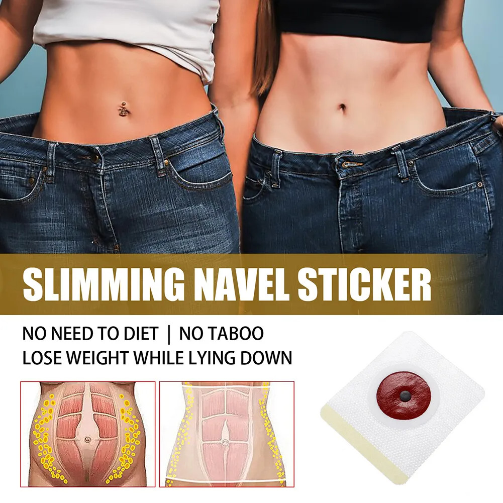 60PCS Slim Patch Weight Loss Slimming Diets Pads Detox Burn Fat Adhesive US