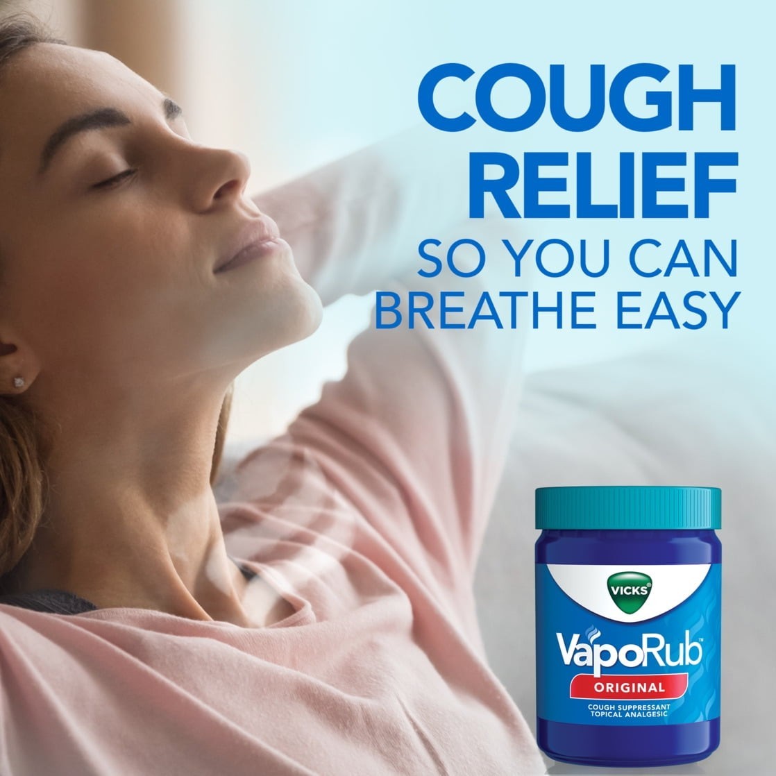 Vicks VapoRub 1.7oz Cough Suppressant Ointment