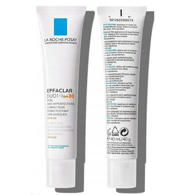 La Roche Posay EFFACLAR DUO [+] SPF30 40ml Exp.11/2028 New in Box