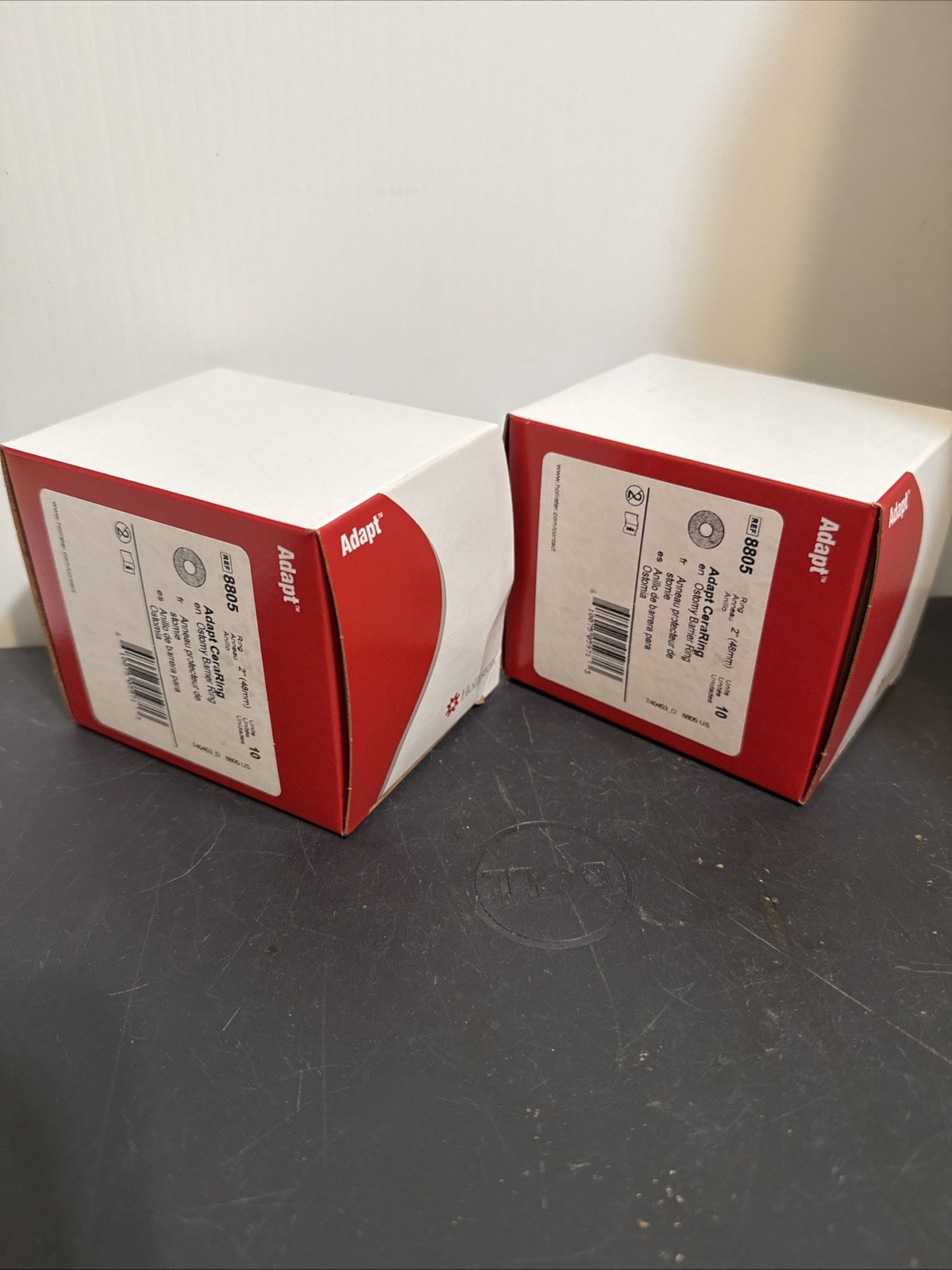 2 Boxes Hollister 8805 Adapt CeraRing Ostomy Barrier Rings 2″ Exp 2030