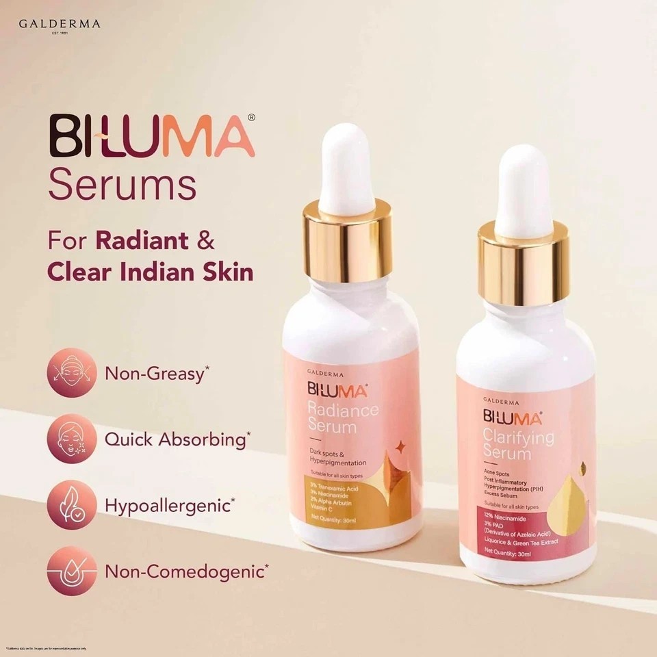 Biluma Clarifying Serum 30ml Reduces Breakouts & Improves Skin Texture