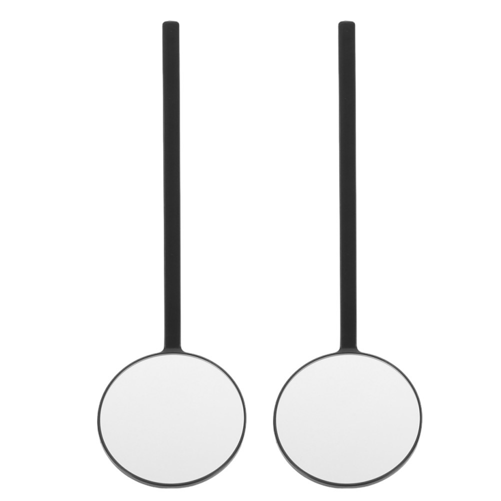 2pcs Handheld Lash Mirror For Eyelash Extensions 7.4×2.4in – Round Shaped