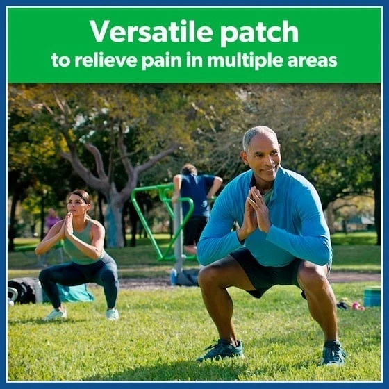 Salonpas Pain Relief Patch 20 Count 8 Hour Relief Camphor Menthol Back Muscle