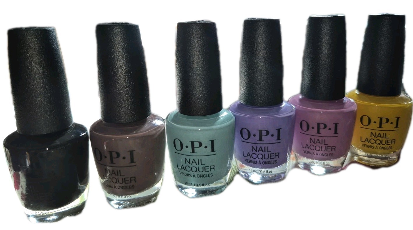 LOT OF 20 – OPI Nail Lacquer Polish 0.5oz – Assorted – NEW