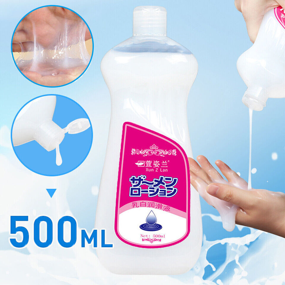 17.6 OZ Lubricant Sperm Realistic Long Lasting Water Based Sex Lube Adult Couple
