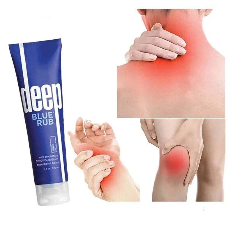 3 PACK DoTERRA Deep Blue doterra Rub Body Cream – 4 oz EXP:03/2027 +