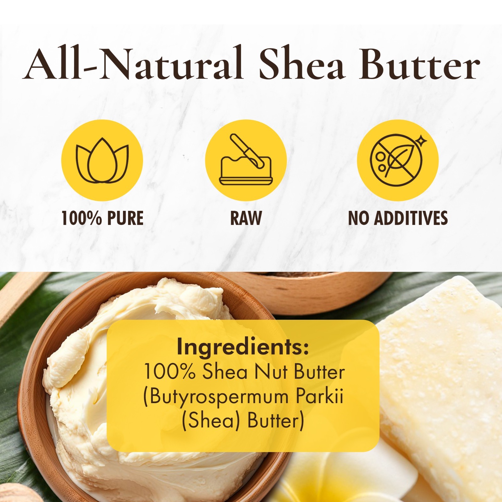 Raw African Shea Butter 100% Pure Natural Unrefined Organic Hair Skin BEST PRICE
