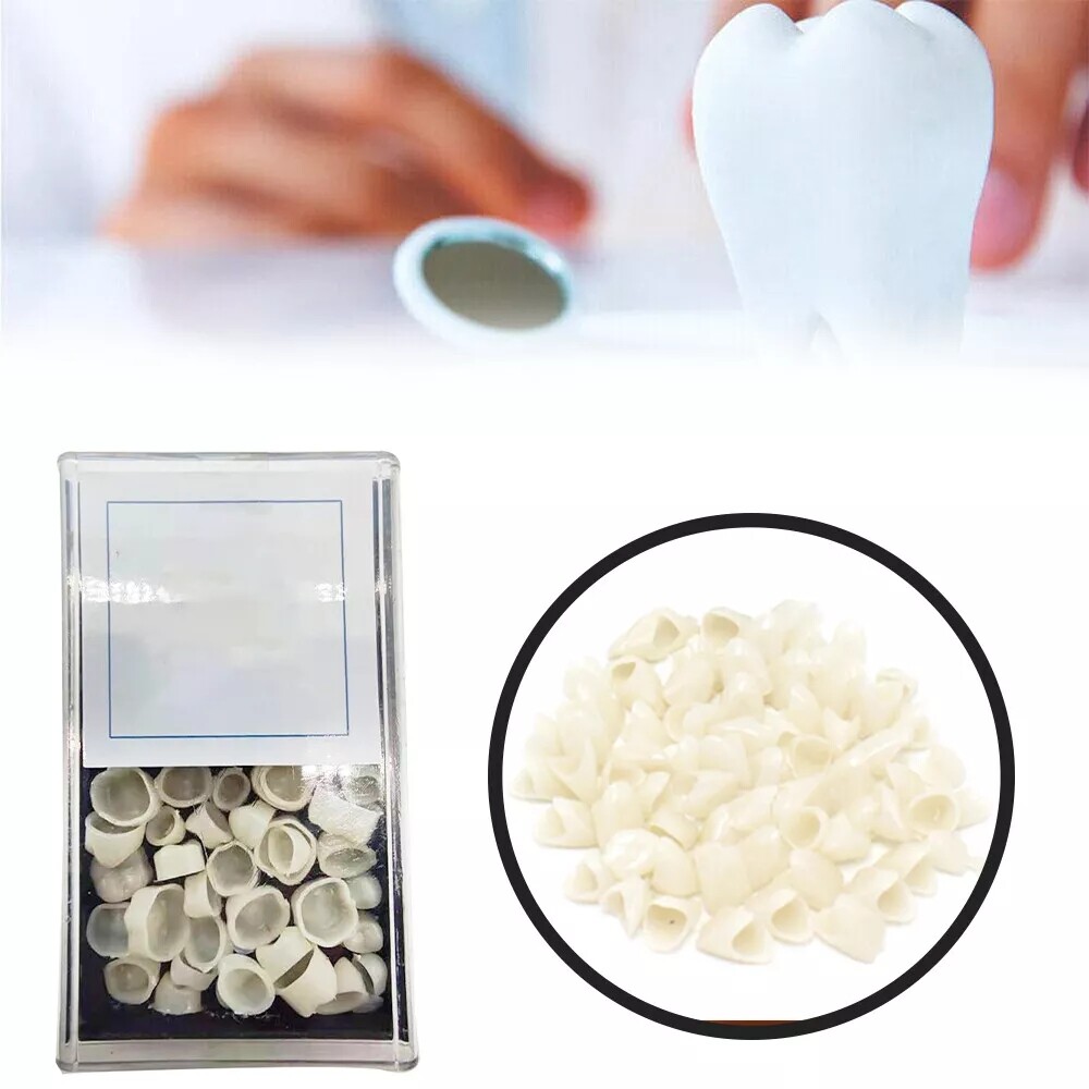2 Boxes Resin Anterior Dental Temporary Porcelain Crown Veneers Stable Teeth US