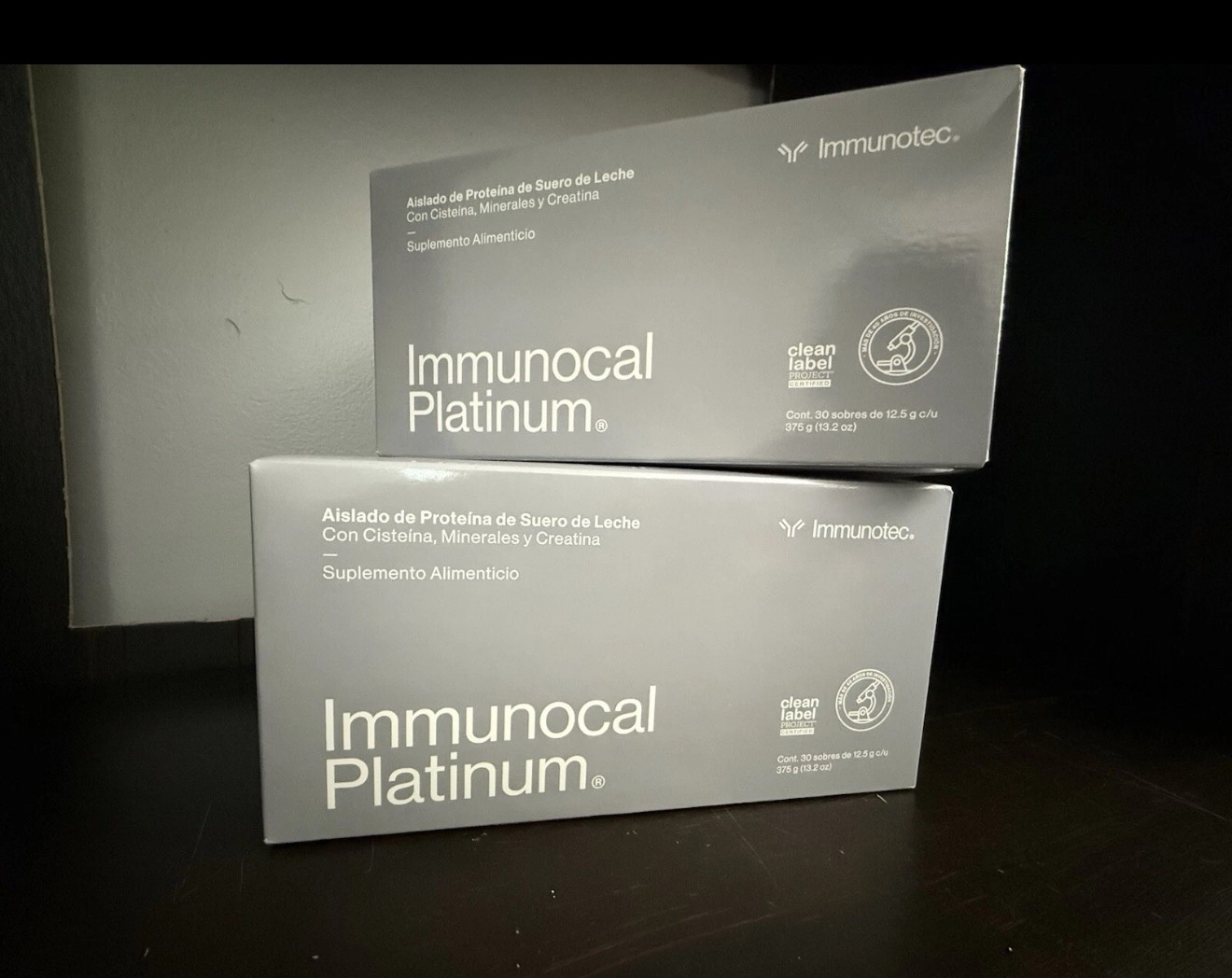 IMMUNOCAL PLATINUM 2 Boxes (60 pouches) EXP 2028