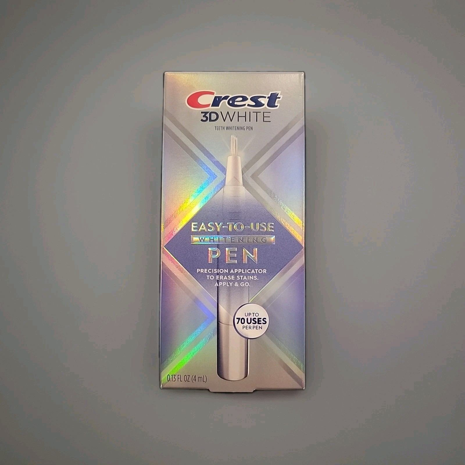 Crest 3D White Apply & Go Easy To Use Teeth Whitening Pen 0.13 fl oz SEALED