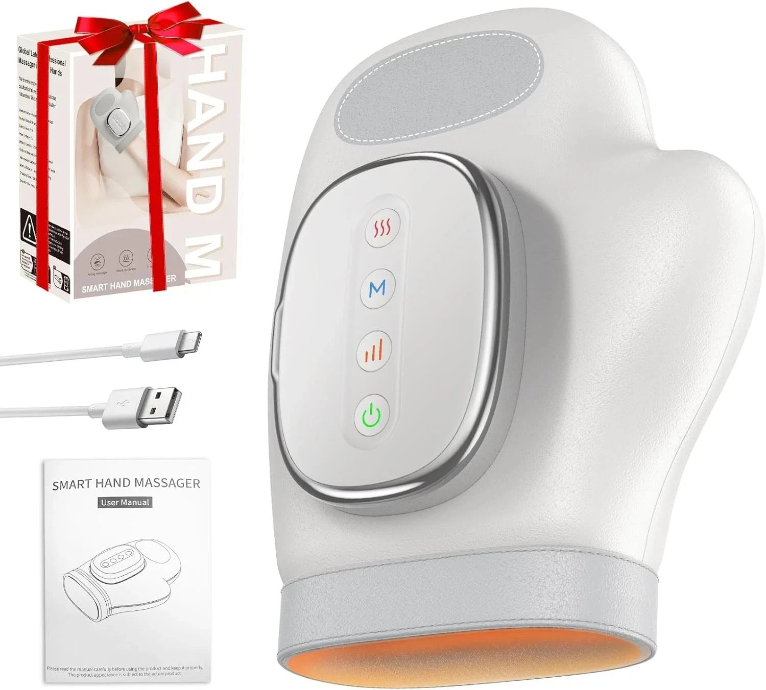 Hand Massager with Heat and Compression Cordless for Arthritis and Carpal Tunnel