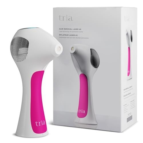 Tria Hair Removal Laser 4X LHR 4.0 Pink White w/ Charger Tested Works