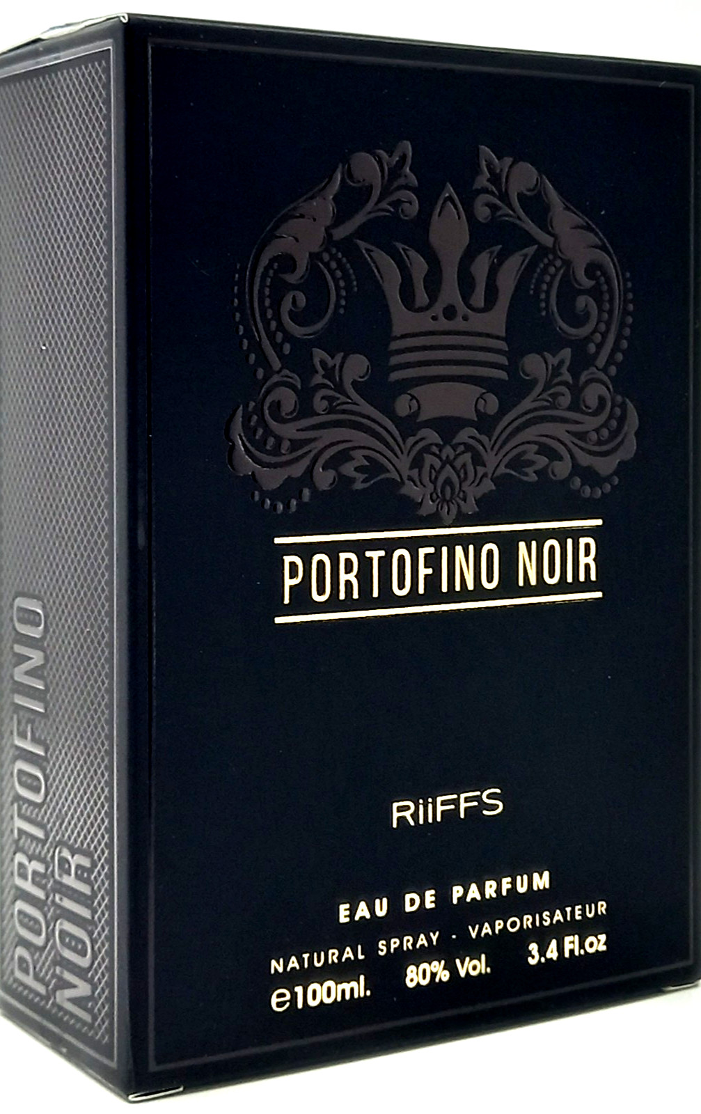 RIIFFS PORTOFINO NOIR EAU DE PARFUM SPRAY FOR MEN 3.4 Oz / 100 ml BRAND NEW!!!
