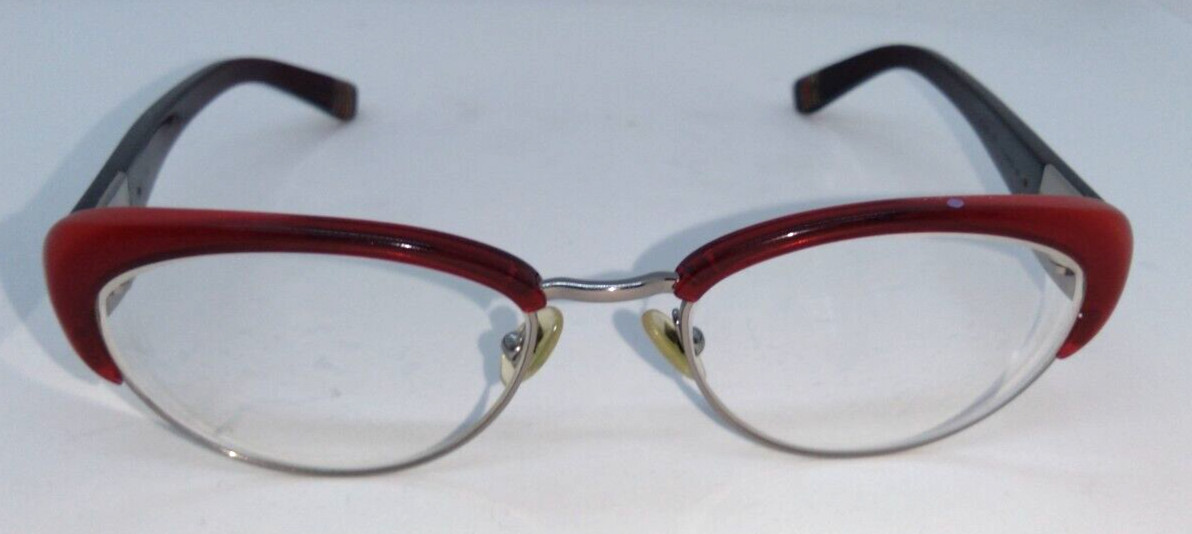 MARIUS MOREL 1880 EYEGLASS FRAMES 2033M FRANCE BURGUNDY/RED 51-18-135