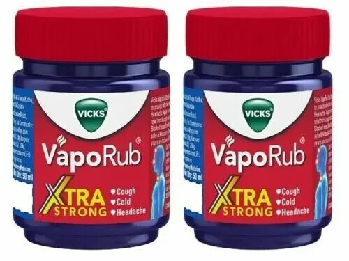 Vicks VapoRub Xtra Strong – 50 ml – Pack of 2