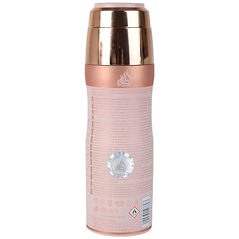 Lattafa Asdaaf Ameerat Al Arab Prive Rose Perfumed Body Spray 6.7 Ounce (200 ml)