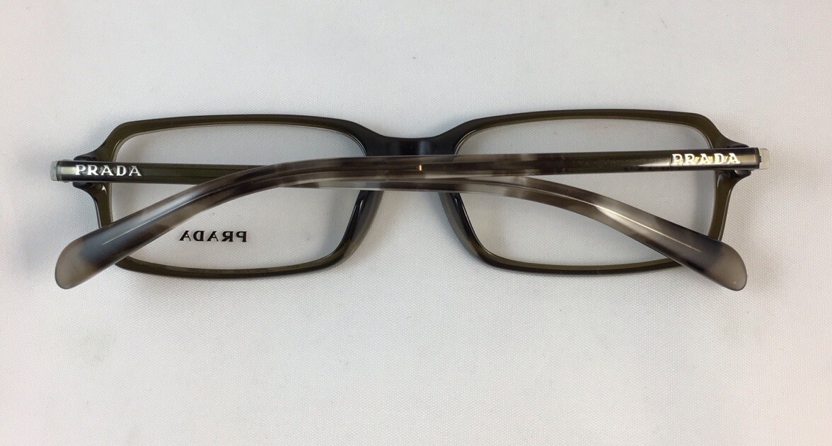 PRADA EYEGLASSES FRAME TORTOISE HAVANA VPR 04N-A OAQ-101 ~ 55-17-140…ITALY