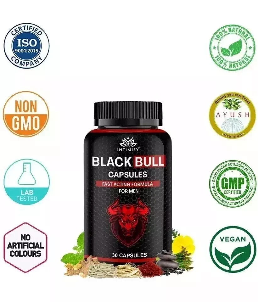 NEW . 30 Powerful Capsules . Works In 10 Minutes. 100% Money Back Guaranteed….