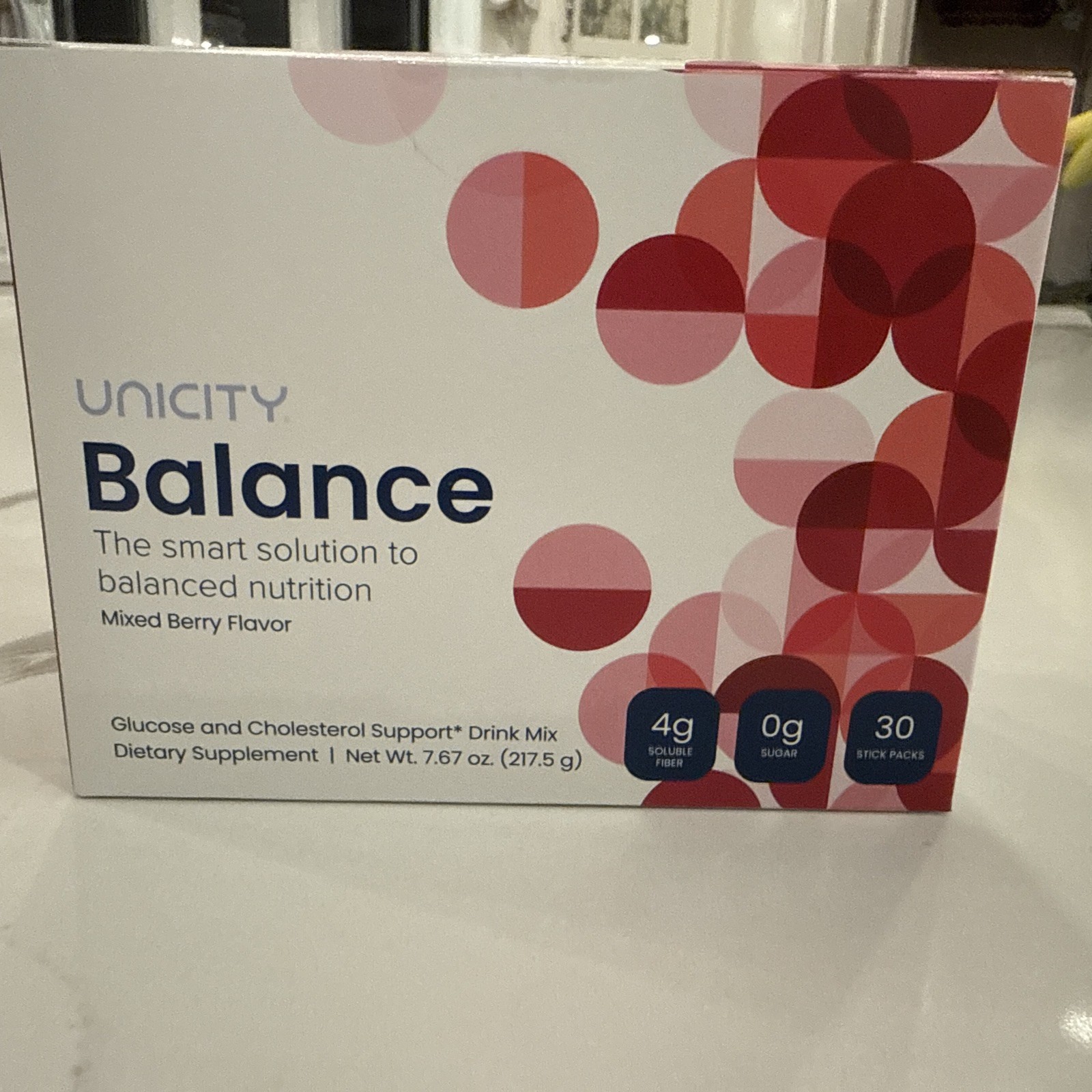 Unicity Balance NATURAL Mixed Berry, 30 Stick Packs