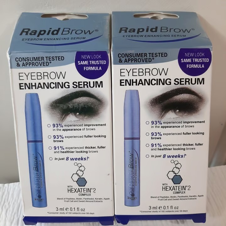 2x Rapid/Lash Eyelash & Eyebrow Enhancing Serum Enhancer Growth Conditioner 3ml!