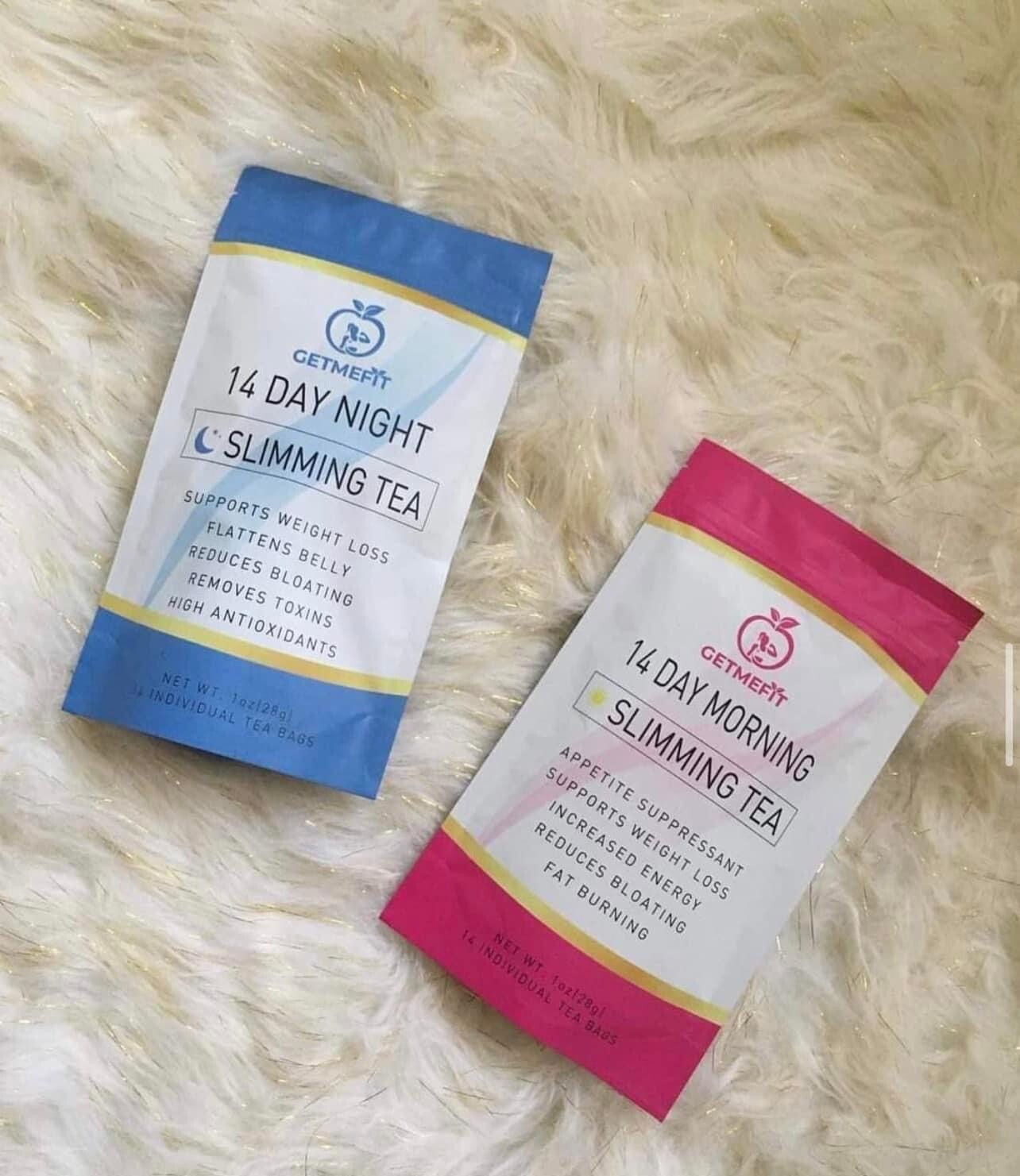 GetmefitUSA 14 days Slimming Tea Morning And Night Detox And Slimming