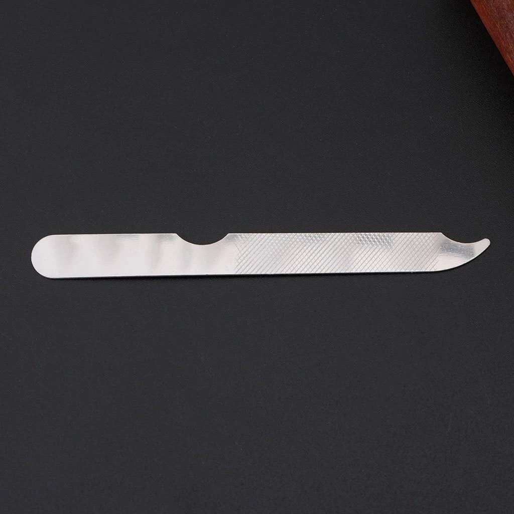 Durable Stainless Steel Nail File Set: 10 Double-Sided Buffers for Perfect Nails