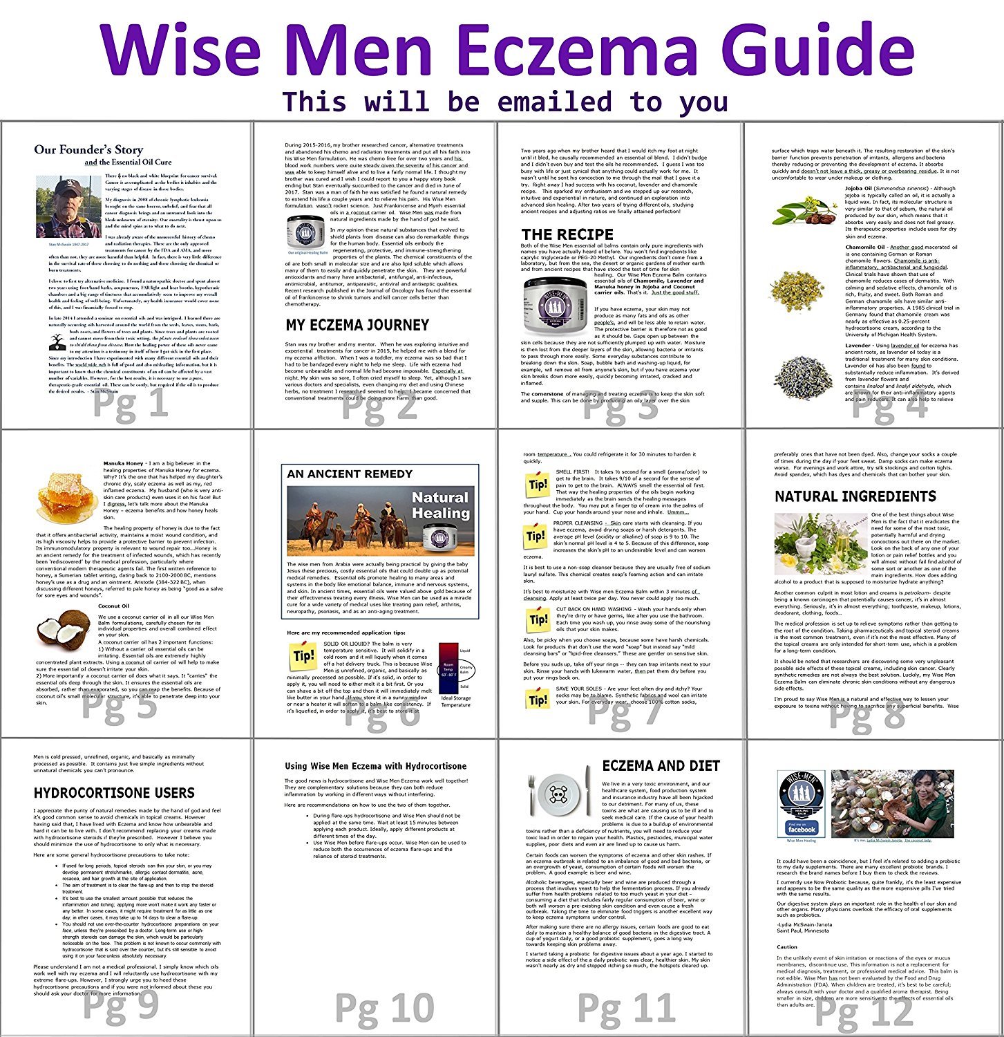 Eczema Relief Balm – Natural Skin Soothing Cream – An Essential Oil Remedy