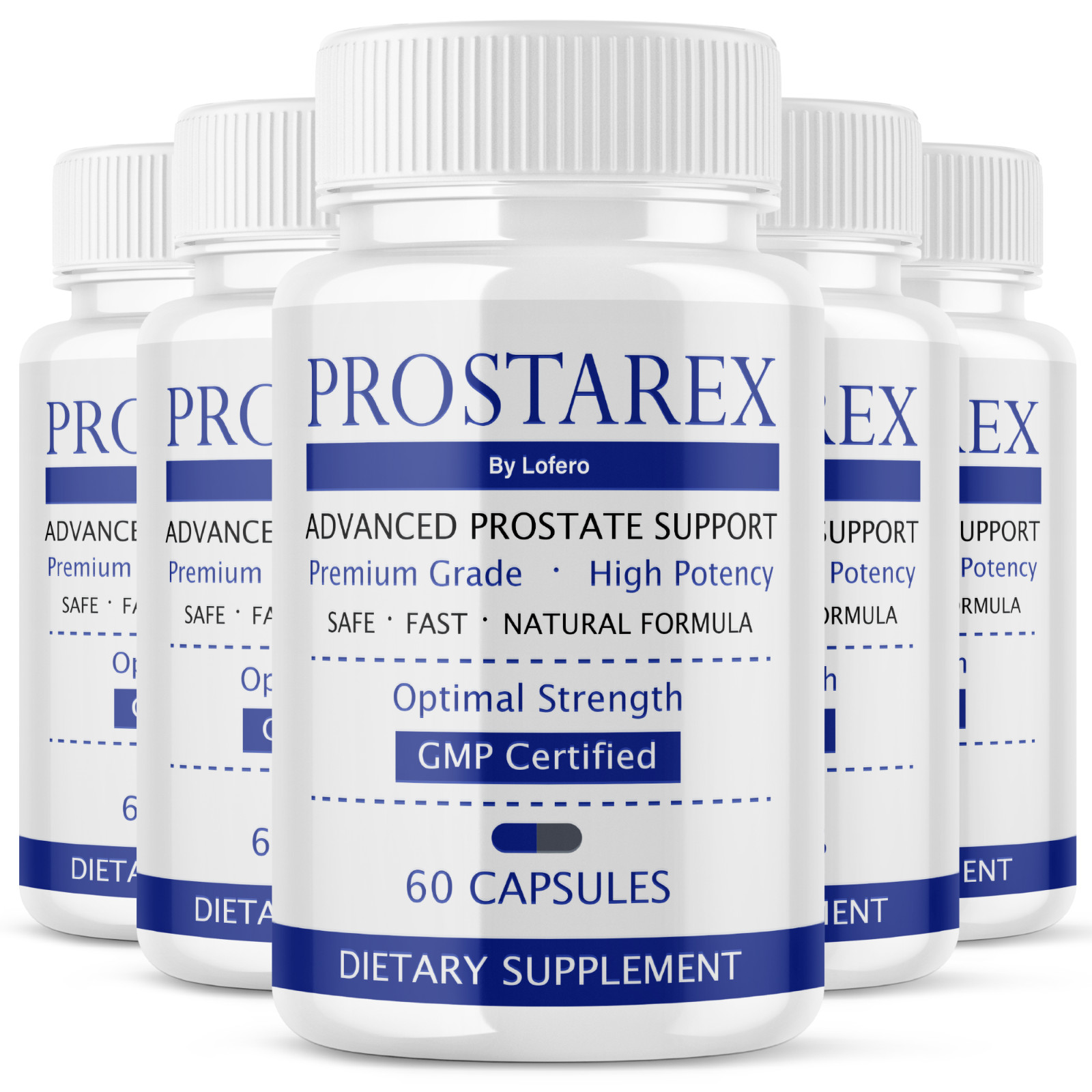 (5 Pack) Prostarex Capsules Prostate Supplements For Men Supports Health (300ct)