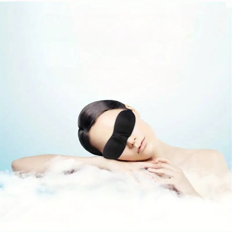 3 Pack Travel 3D Eye Mask Sleep Soft Padded Shade Cover Rest Relax Blindfold