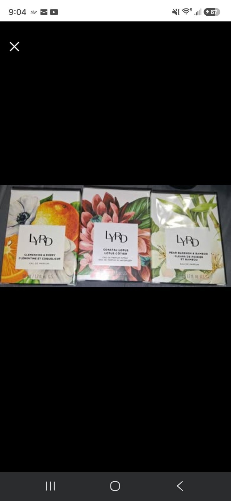 LYRD Clementine & Poppy Eau de Parfum Spray Regular Size 1.7 fl oz