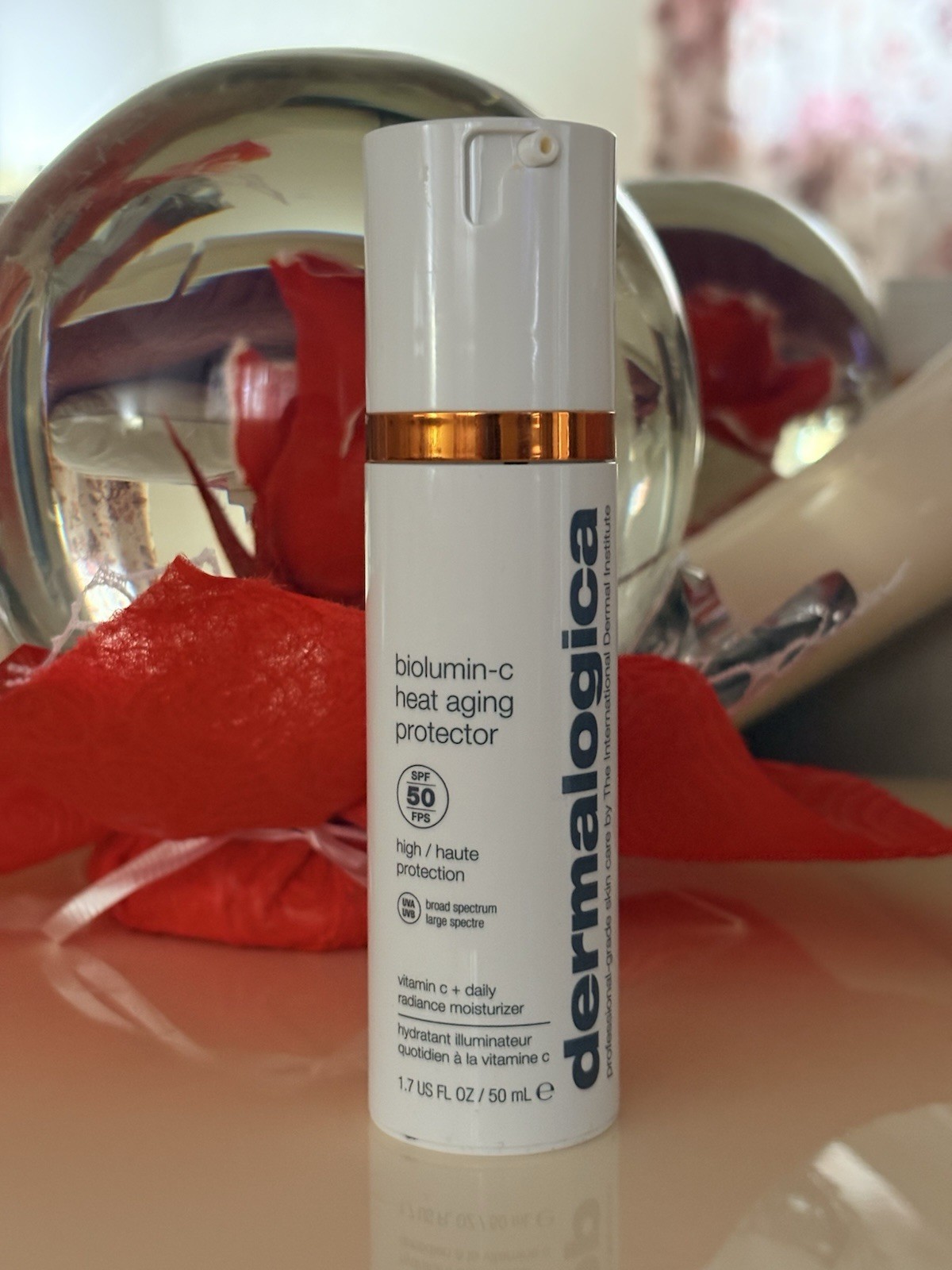 Dermalogica Biolumin-C Heat Aging Protector SPF 50 1.7 fl oz / 50ml EXP 05/2027