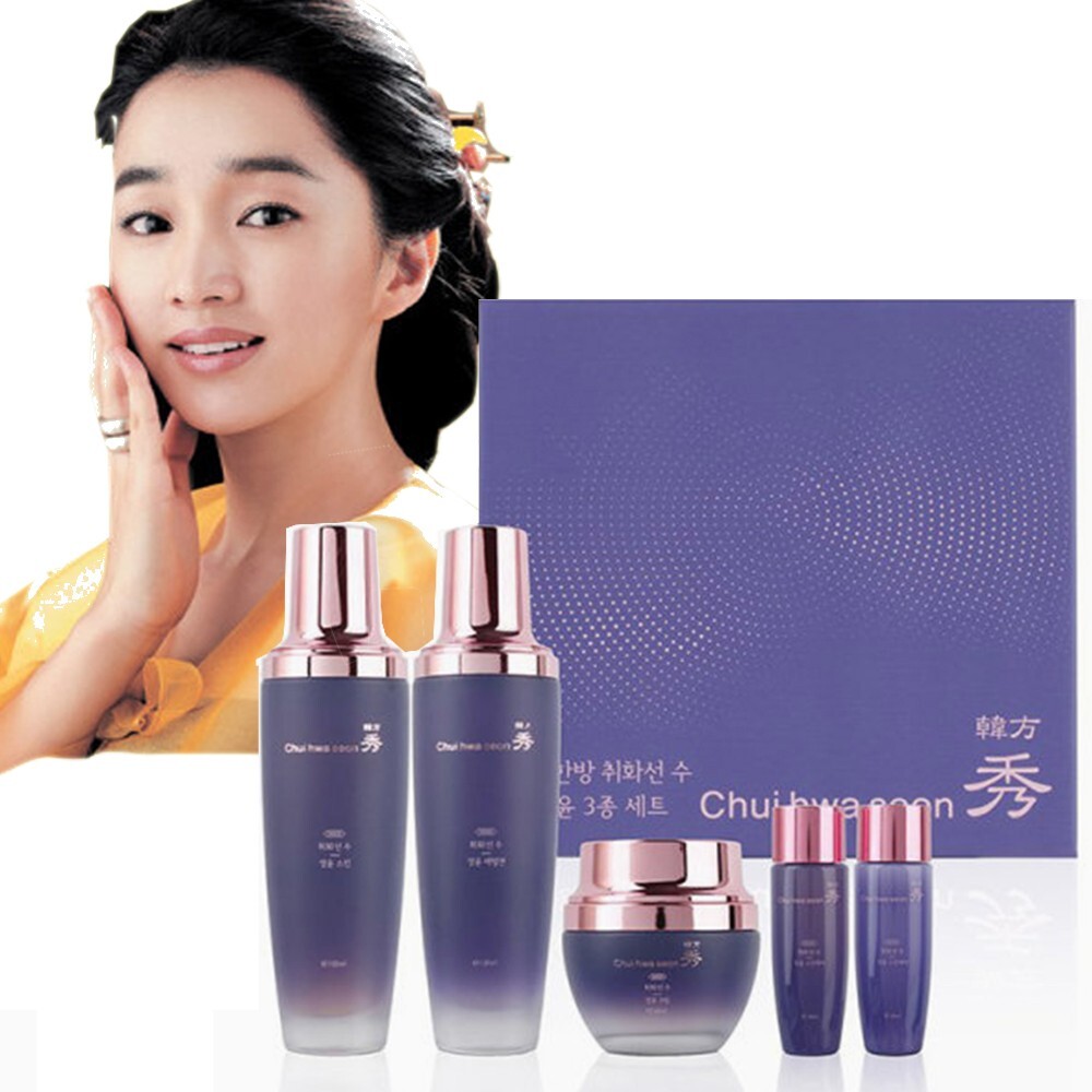 Chihwaseon Su/Gyeong Yun Skin Care 3set/Oriental Medicine Beauty/NO.1 Korea Made