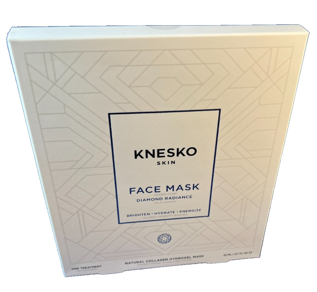 Knesko Skin Face Mask Diamond Radiance One Treatment 0.7oz NEW IN SEALED BOX