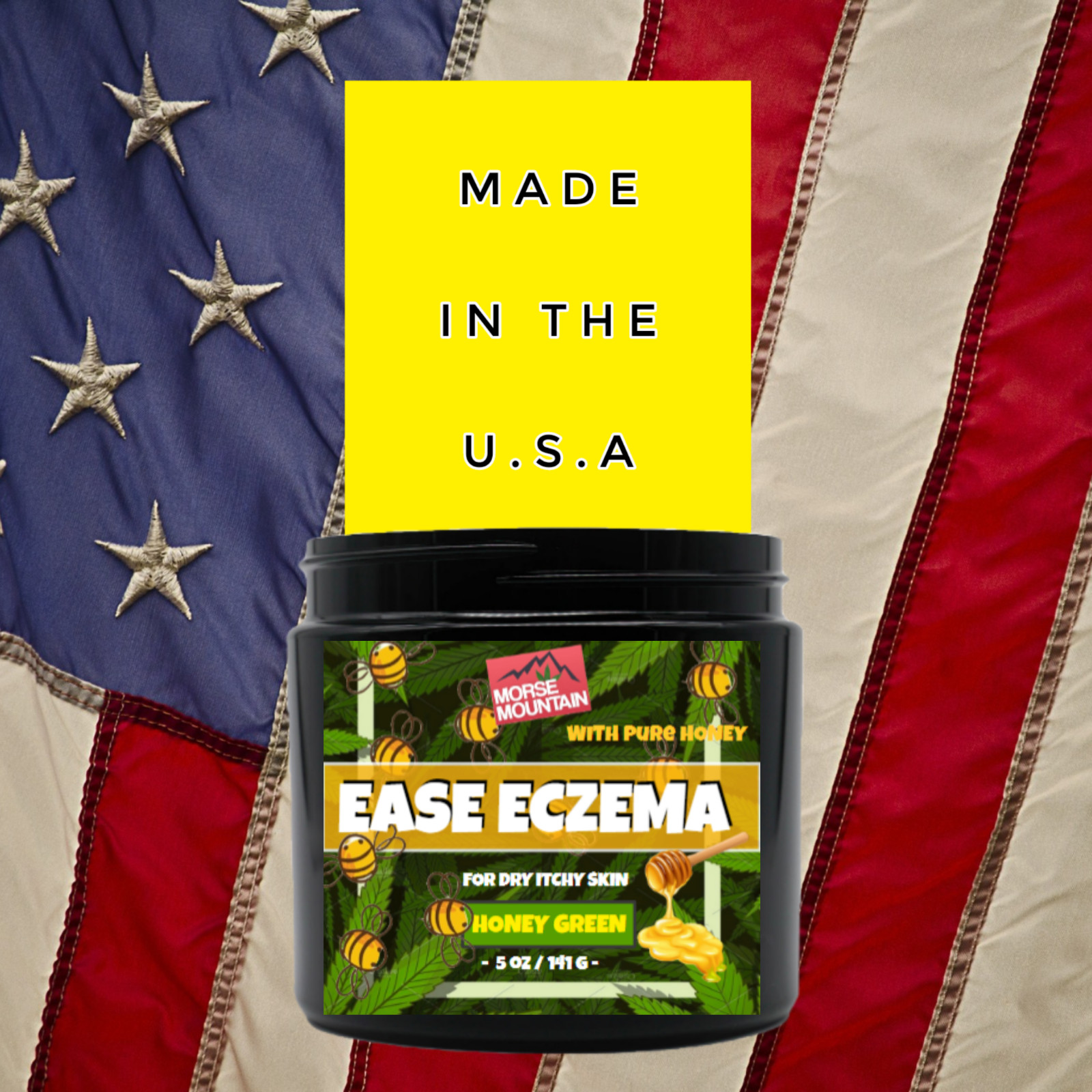 Eczema / Psoriasis Honey Ointment Cream Natural Dermatitis Treatment