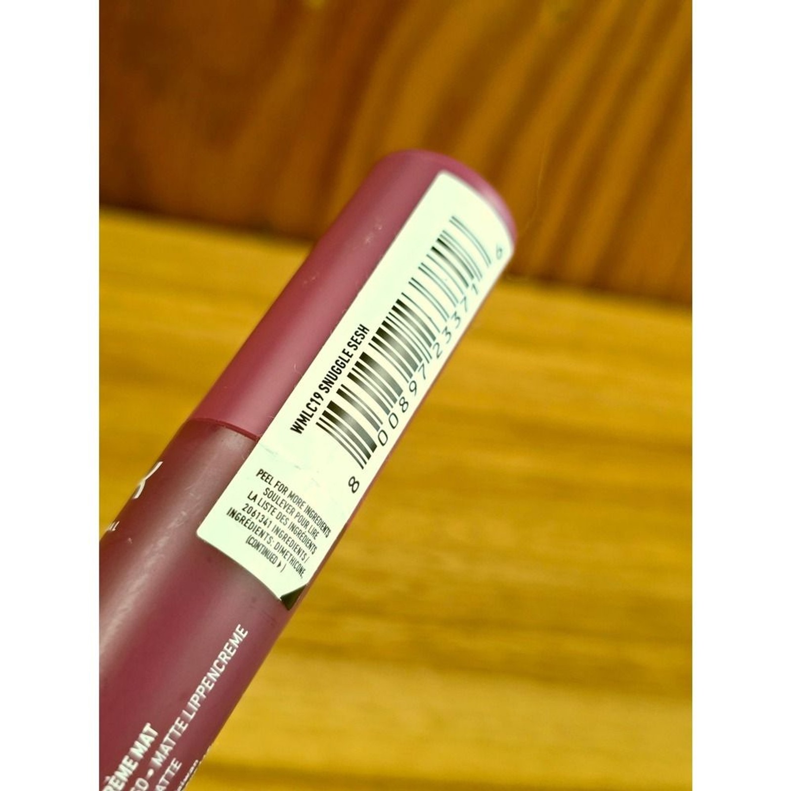 NYX Smooth Whip Matte Lip Cream 0.13oz Snuggle Sesh New Berry Mauve Liquid Color
