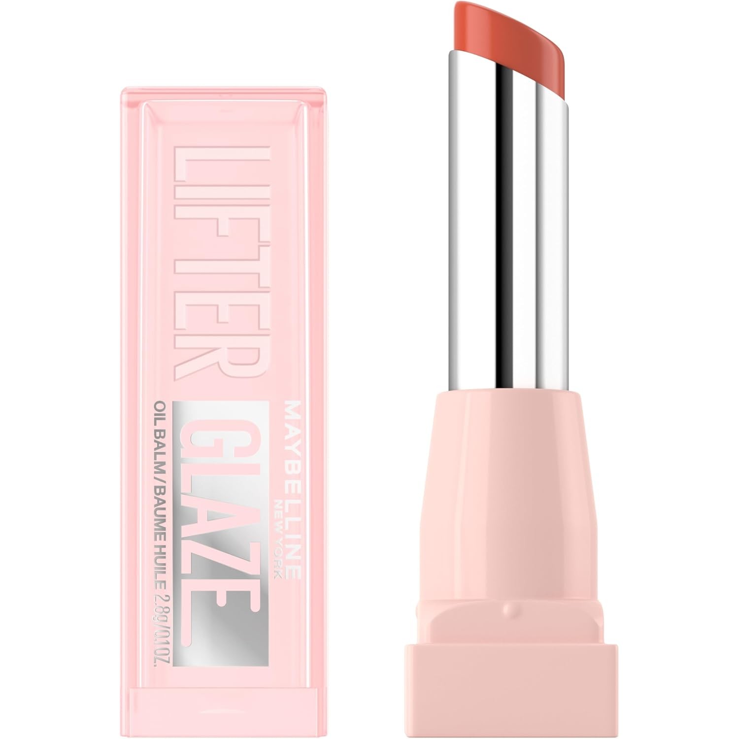 Maybelline Lifter Glaze Oil Balm Caramel Glow Nude Lip Balm Shine