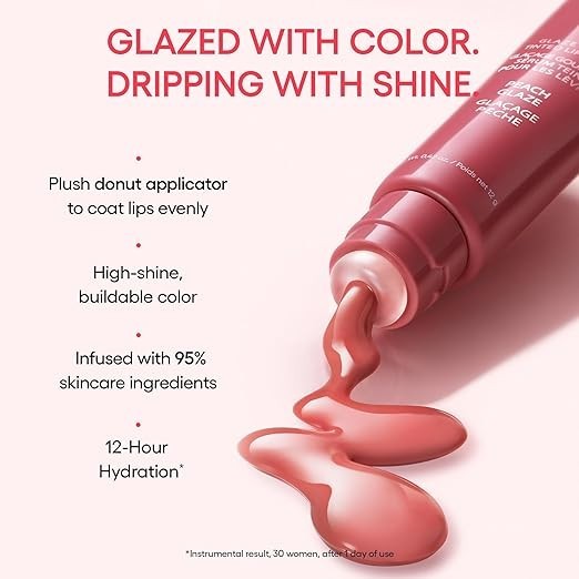LANEIGE Glaze Craze Tinted Lip Serum: Hydrating, Lip Barrier-Boosting, Softening