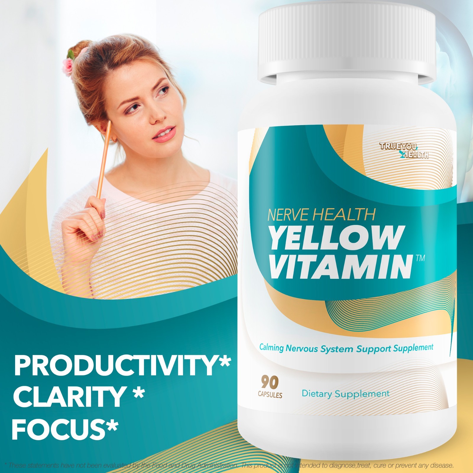 Yellow Vitamin for Nerves – Our Best Soothing Nerve Support Supplement