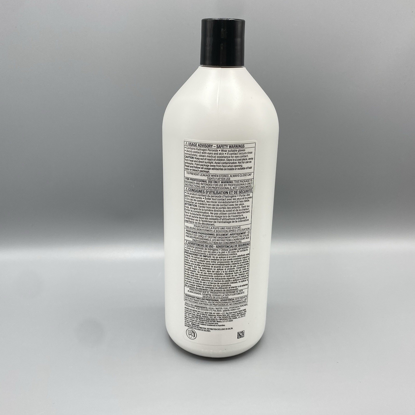 Redken Shades EQ Gloss Processing Solution 33.8 oz 1000ml Professional