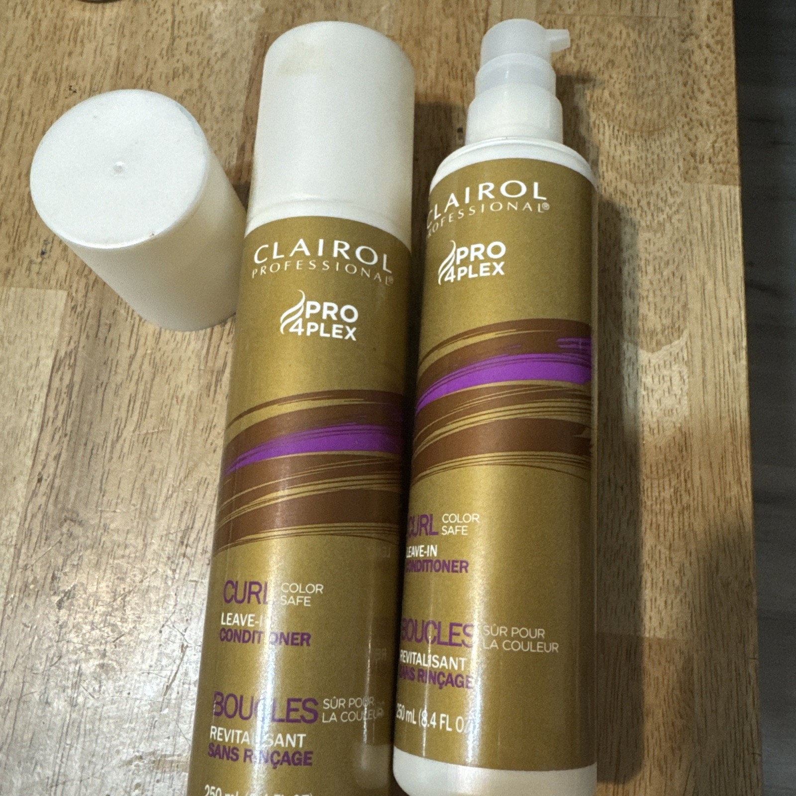 Clairol Pro4Plex CURL Color Safe Leave-in Conditioner 8.4 fl.oz. NEW. $14 Each