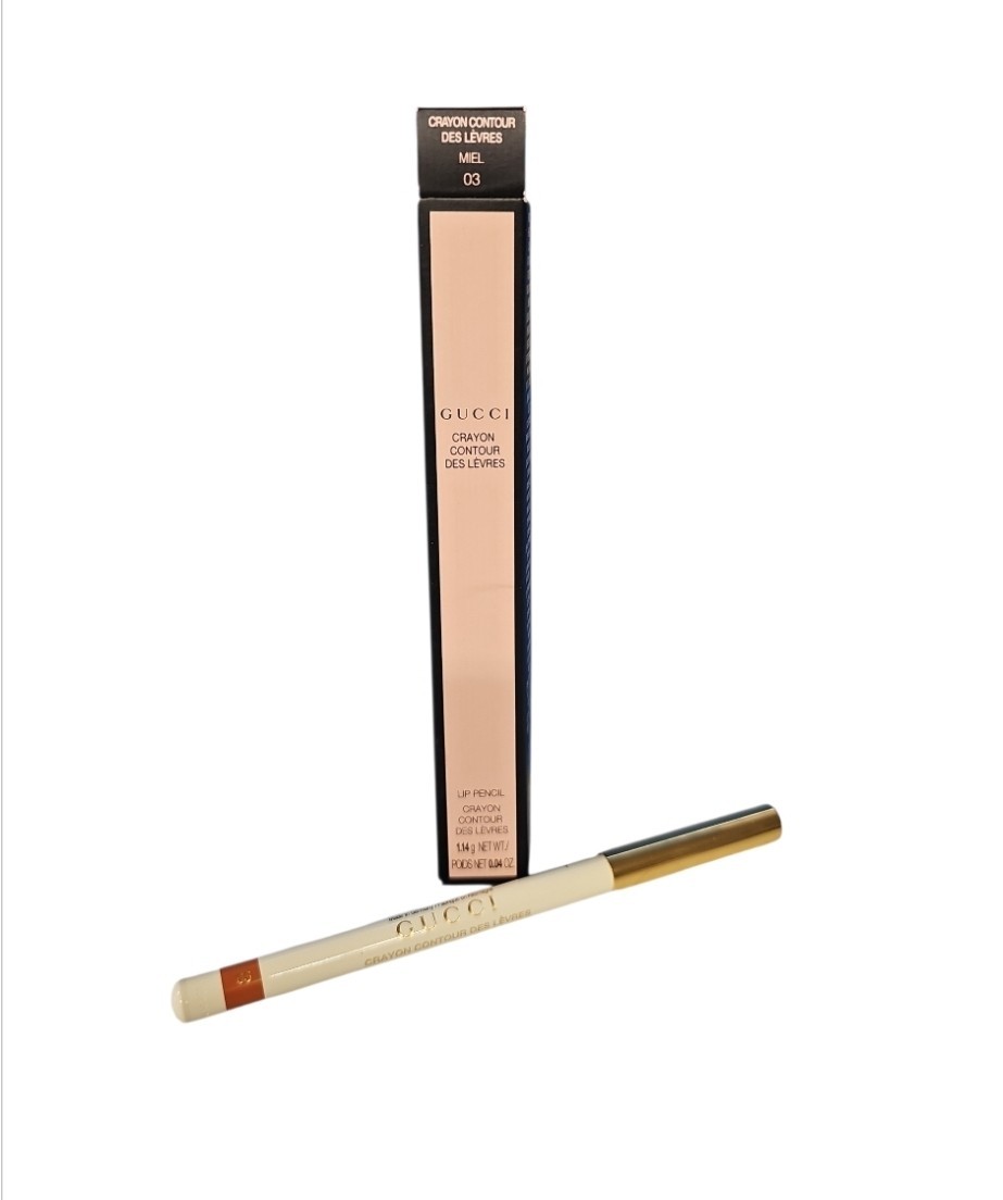 GUCCI CRAYON LIP PENCIL 1.14g (0.04oz.) Miel 03 NIB