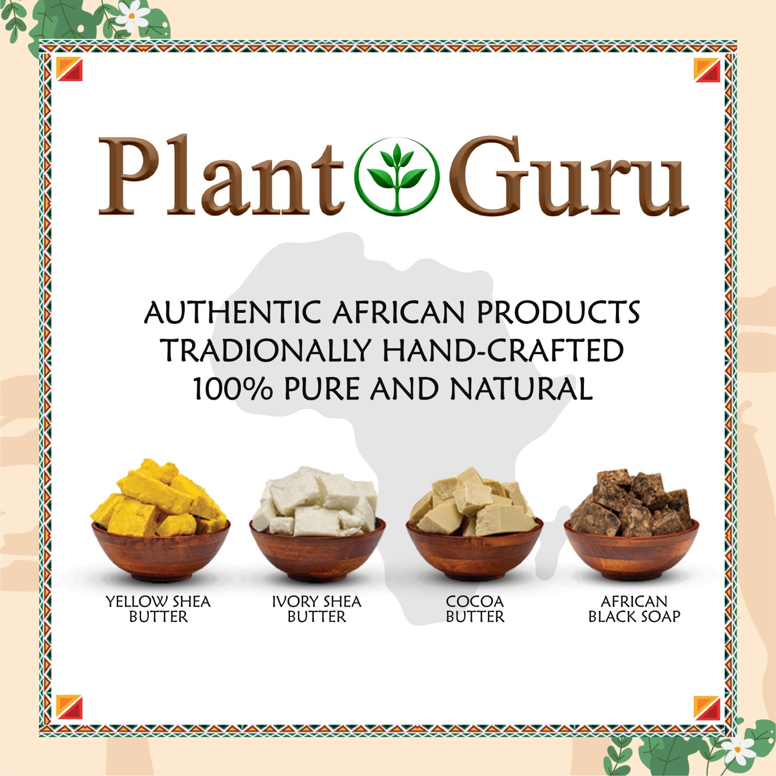 Raw African Shea Butter 8 oz. IVORY 100% Pure Organic Unrefined Natural Ghana