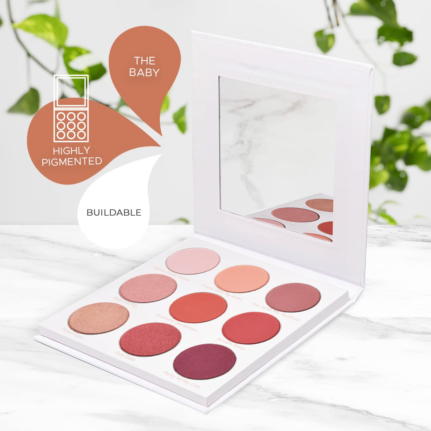 Beauty Eyeshadow Palette | Highly Pigmented Long Lasting Blendable Natural Eye S