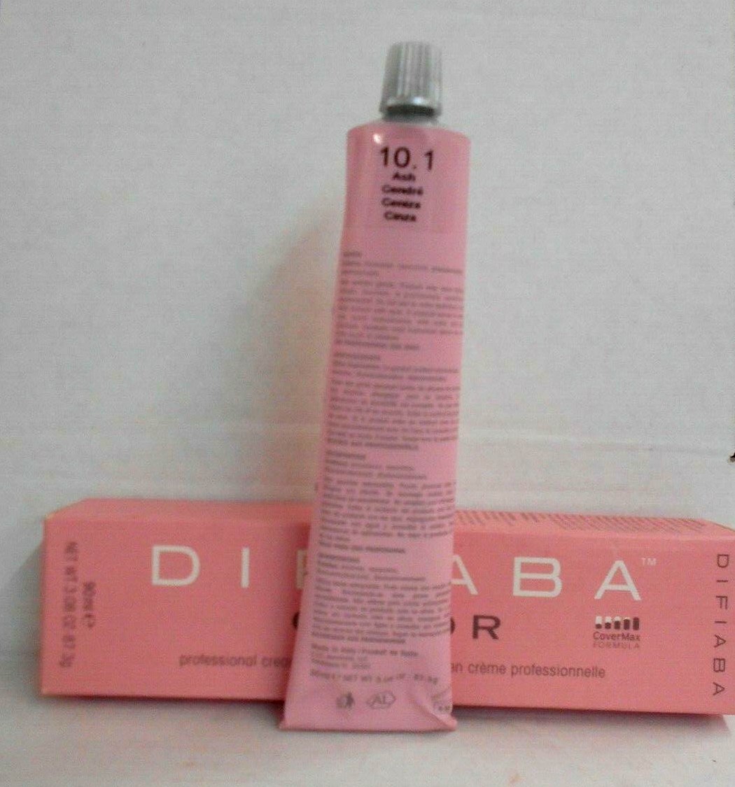 DIFIABA COVER MAX Permanent Cream Hair Color ~ (Levels 0 – 7.45) ~ 3.08 fl. oz.