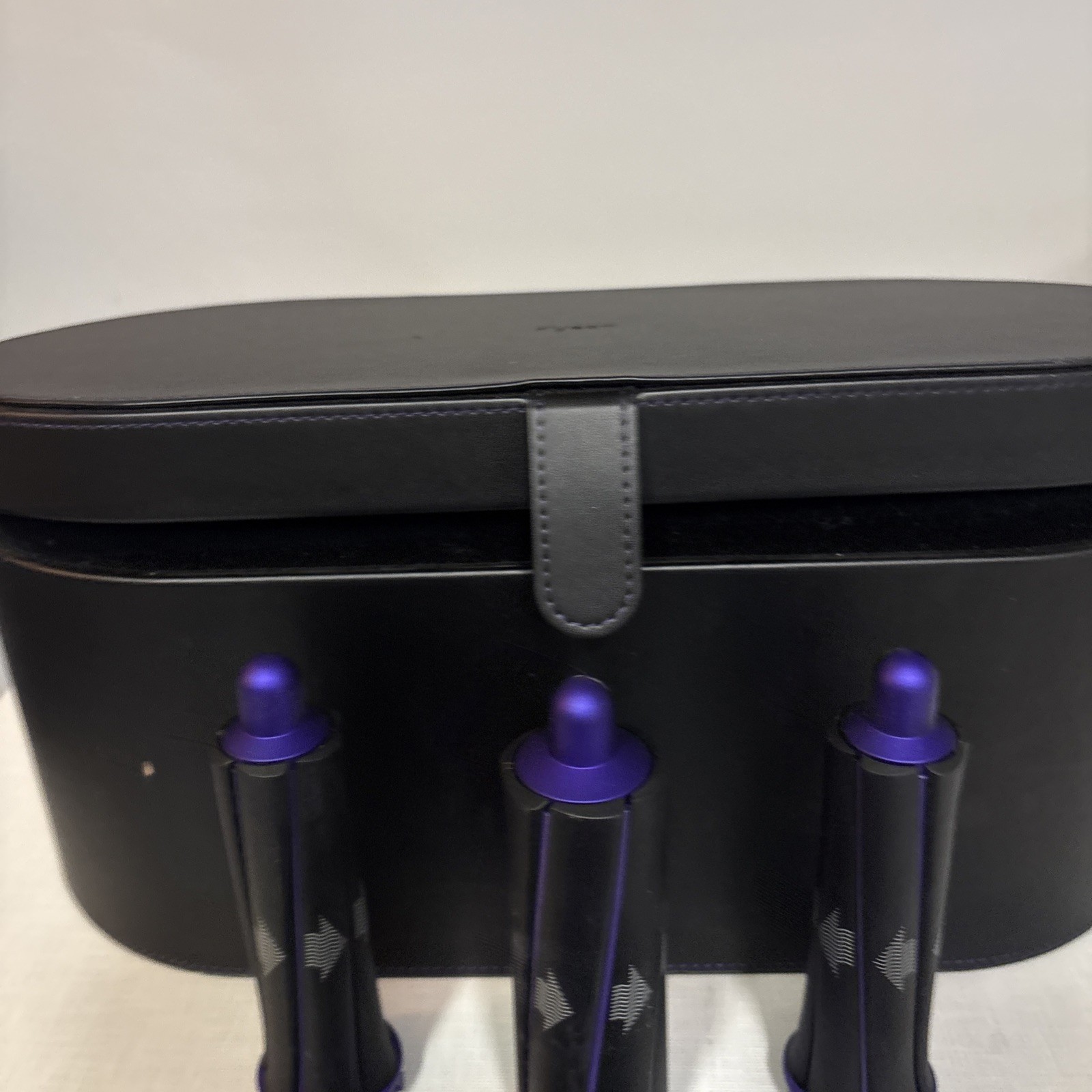 Dyson Airwrap Attachments & Box Only…See Pictures Purple Black Case manual