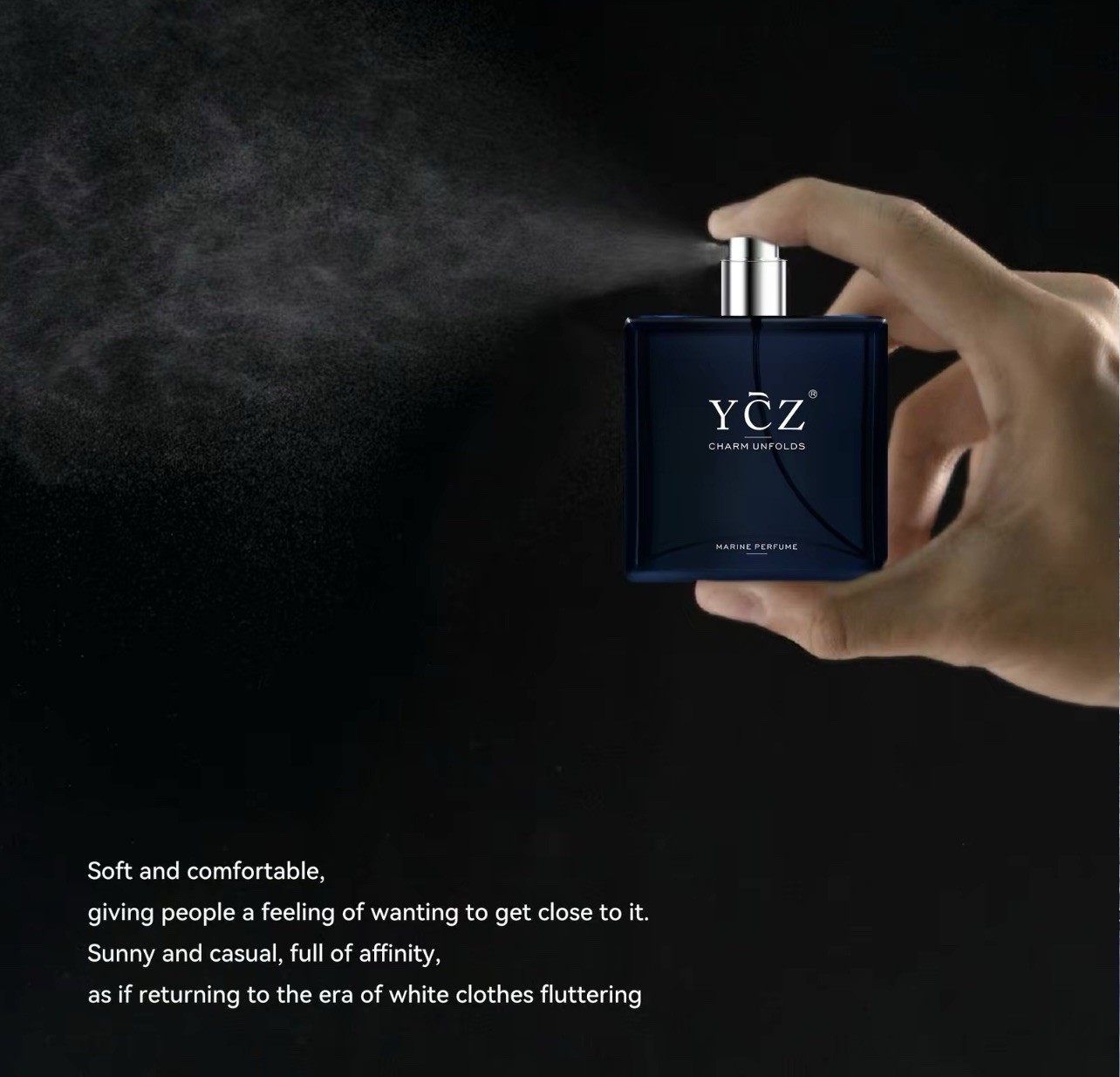 YCZ Perfumes Midnight Marine Eau de Parfum – Unisex 50ml Fragrance for Him & Her