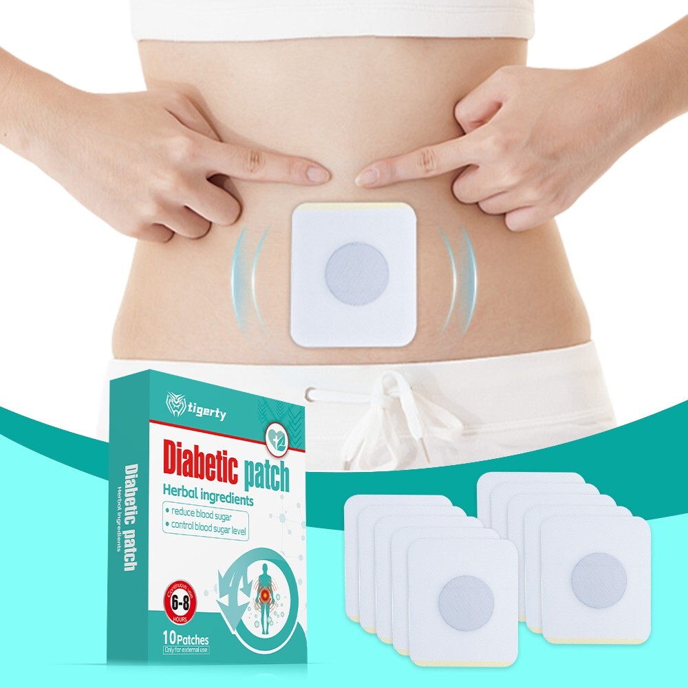 tigerty Diabetic Blood Sugar Patch Natural Regulator Control Support Plant-Based
